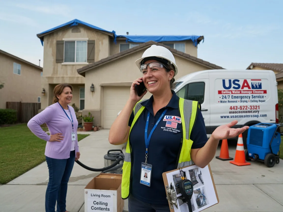 Ceiling Water Damage Restoration Middletown, CA FAQs