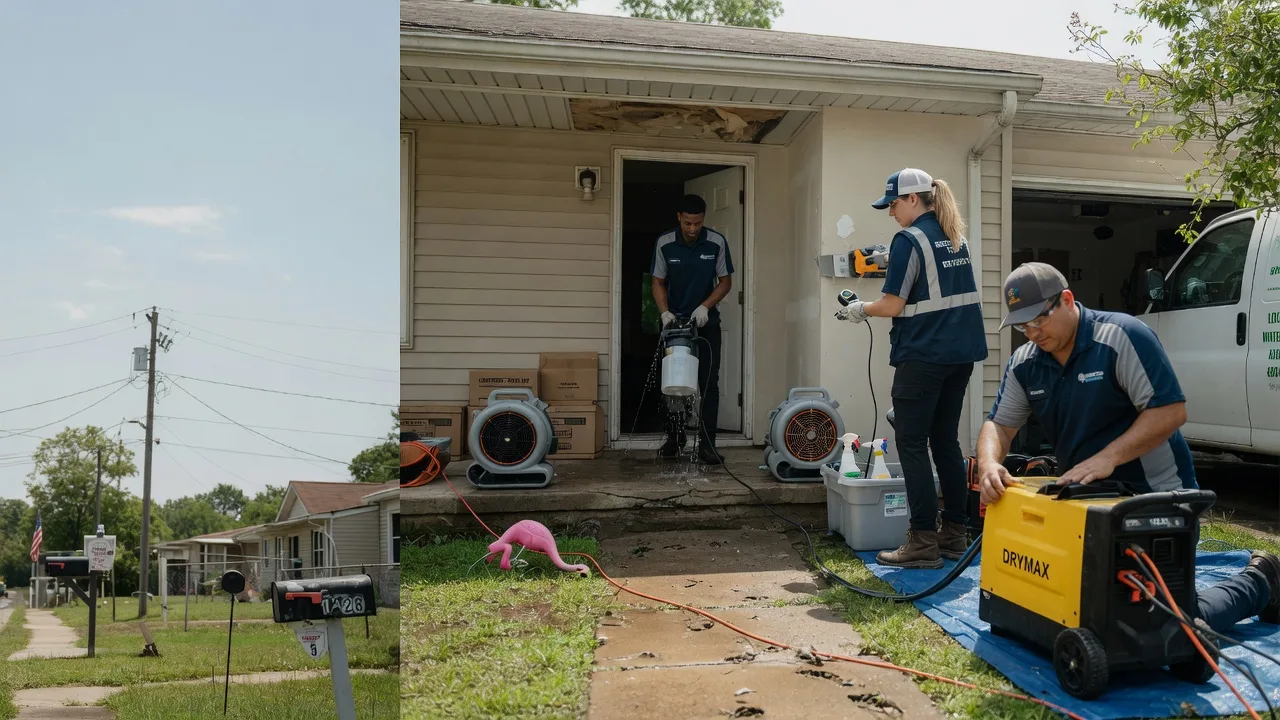 Storm Damage Water Removal in Middletown, CA near me